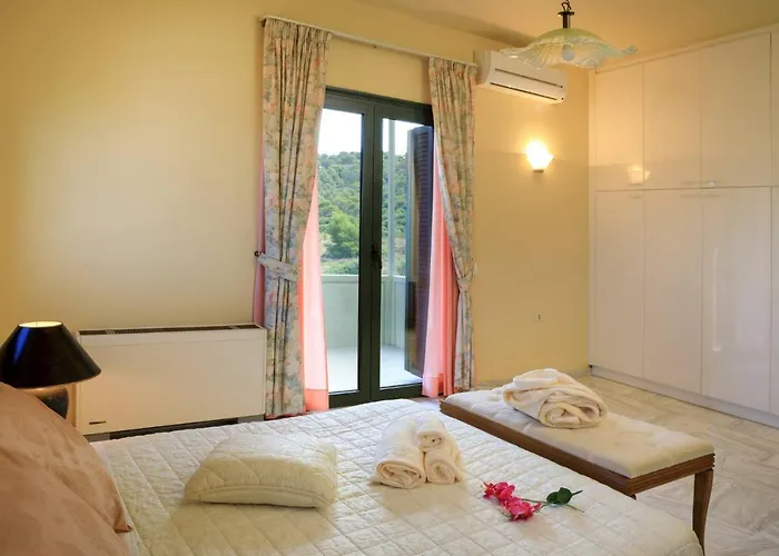 빌라 Koralia - Chanias Card Postal Majestic View 하니아